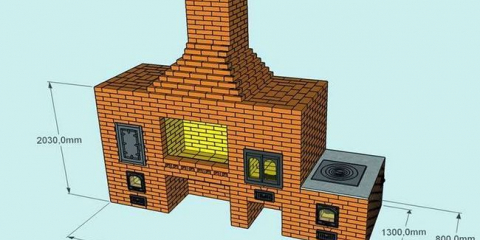 Jak vyrobit gril s cihlovou udírnou vlastníma rukama v zemi